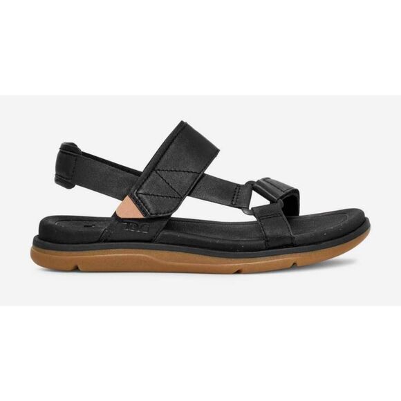 Teva Black and Tan Sandals - Picture 1 of 8
